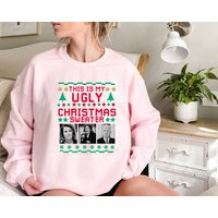 Christmas Ugly Sweater, Funny Biden Ugly Christmas Sweater