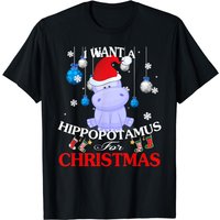 I Want A Hippopotamus For Christmas T-shirt — Mens T Shirts