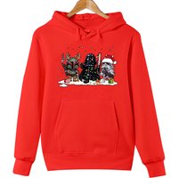 Hoodie Reinder Santa Claus Christmas Hoodie Darth Men Women Cute Xmas
