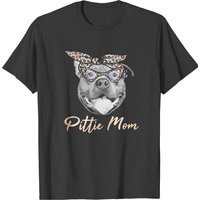 Pitbull Mom Gift Pittie Mom (2) T-shirts