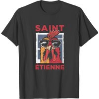 Saint Etienne Saint- Étienne France Gallic Rooster T-shirts — Mens T Shirts