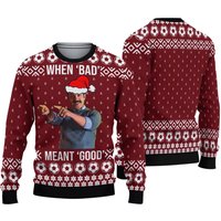 Bad Good Ted Lasso Ugly Christmas 3d Sweater