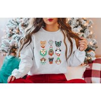Christmas Dog Sweatshirt — Sweats à capuche pour hommes