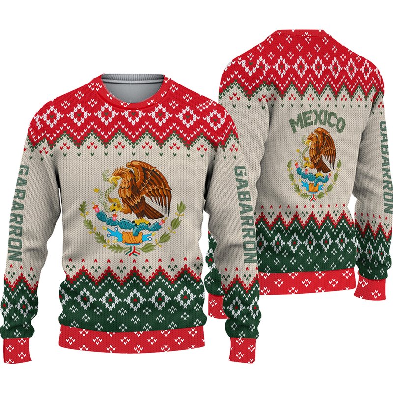 Christmas Ugly Sweater, Mexican Christmas Sweater — Chandails pour hommes