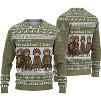 The Second Breakfast Club The Lord Of The Rings Ugly Knitted Christmas 3d Sweater