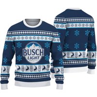 Light Beer Beer Ugly Knitted Christmas 3d Sweater