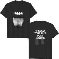 Post Malone Twelve Carat Tour Shirt, Post Malone Tour 2022 Shirt — T-shirts pour hommes