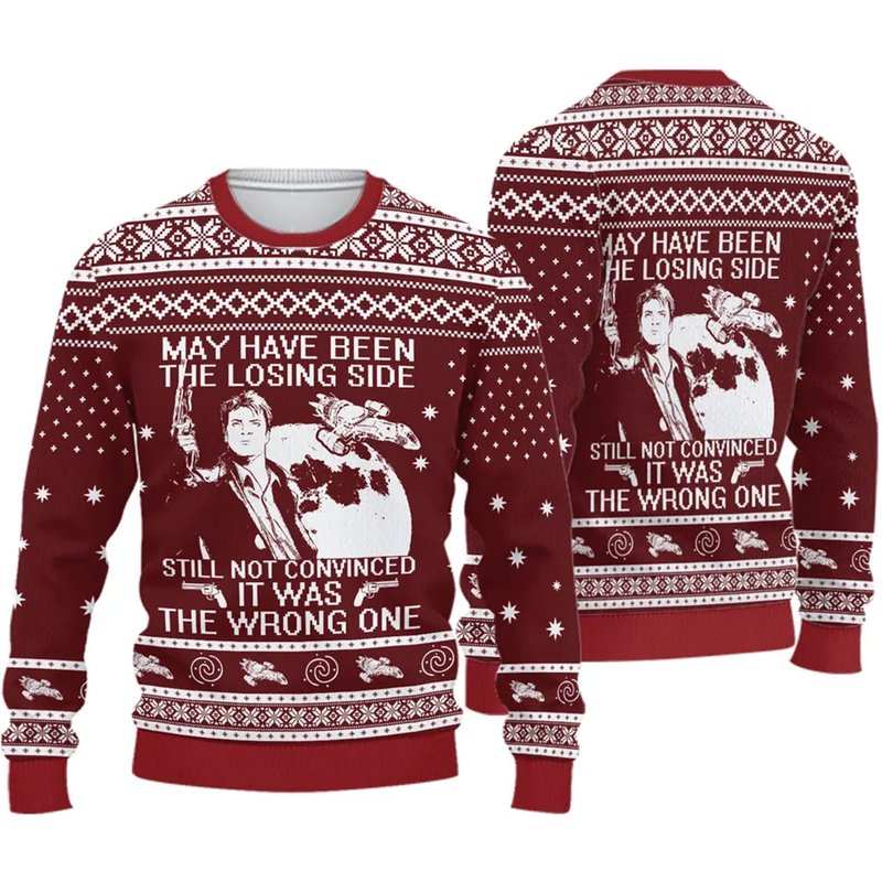 Firefly Symbol Christmas Ugly Christmas 3d Sweater