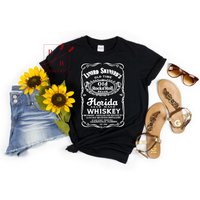 Lynyrd Skynyrd Florida Sour Mash Whiskey Shirt 1977 T-shirt