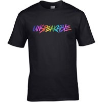 Unspeakable Rainbow Print T-shirt