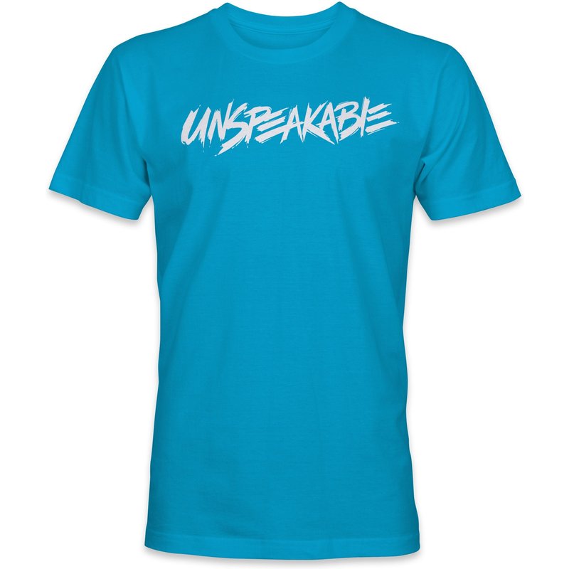 Kids Unspeakable T Shirt Light Blue With White Logo