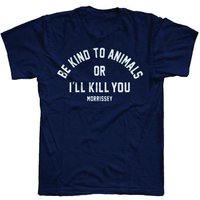 Morrissey Be Kind To Animals T-shirt — Mens T Shirts