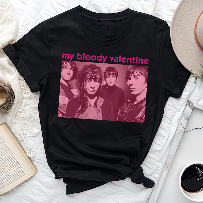 My Bloody Valentine Rock Band Music Lover Heavy Cotton T-shirt — T-shirts pour hommes