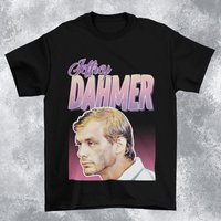 Jeffrey Dahmer Bootleg T-shirt -vintage American Serial Killers T-shirt — T-shirts pour hommes