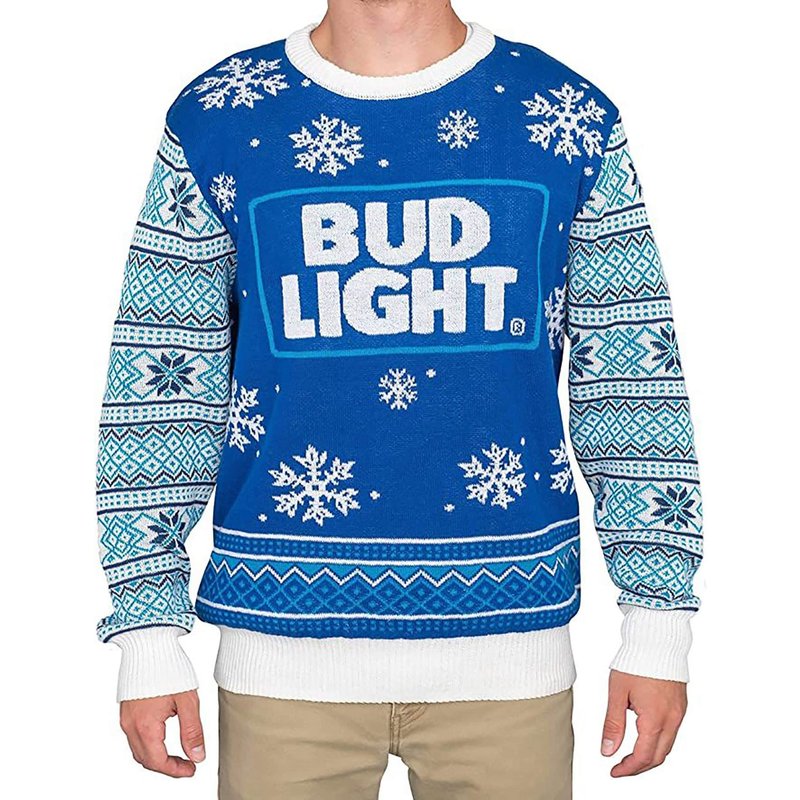 Bud Light Classic Ugly Christmas 3d Sweater