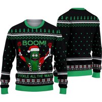 Boom P Rick Ugly Christmas 3d Sweater