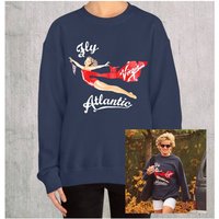 Vintage Princess Diana Fly Atlantic Sweater | 90s Style
