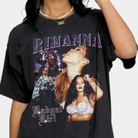 Rihanna Vintage Graphic Tshirt - Rihanna Badgal Vintage Graphic Tee