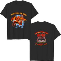 Monsters Of Rock Tour T-shirt, Donington Park Vintage 1991 — T-shirts pour hommes