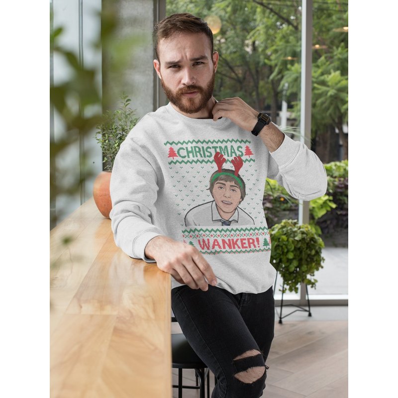 Funny Jay Christmas Jumper Inspired By Inbetweeners — Chandails pour hommes