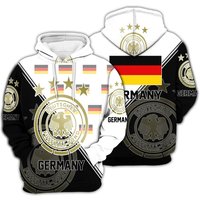 Germany National Soccer Team, Qatar World Cup 2022 Champions Soccer Team 3d Hoodie — Sweats à capuche pour hommes