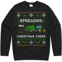 Spreading Christmas Cheer Farming Jumper Sweater