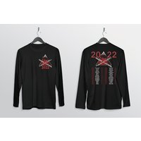 Roger Waters This Is Not A Drill 2022 Concert Double Sided Long Sleeves — T-shirts pour hommes
