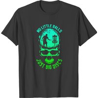 Funny Disc Golf Quote Skull No Little Balls Just Big Discs Funny Disc Golf Skull Sunset (1) T-shirts — T-shirts pour hommes