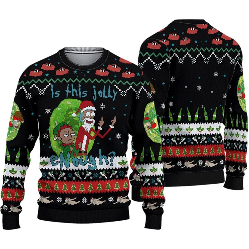 Is This Jolly Enough Ugly Sweater — Chandails pour hommes