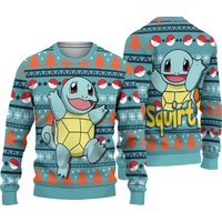 Squirtle Ugly Sweater Christmas, Christmas 3d Sweater