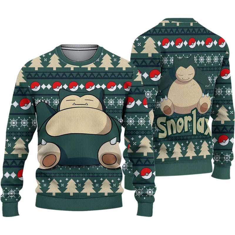 Sn Lax Ugly Sweater Christmas, Christmas 3d Sweater — Chandails pour hommes