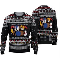 Friends Here's To A Lousy Christmas Ugly Sweater