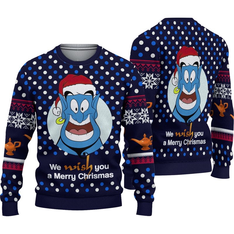 We Wish You A Merry Christmas Ugly Sweater — Chandails pour hommes