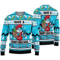 Have A Smurfy Christmas Ugly Sweater Christmas
