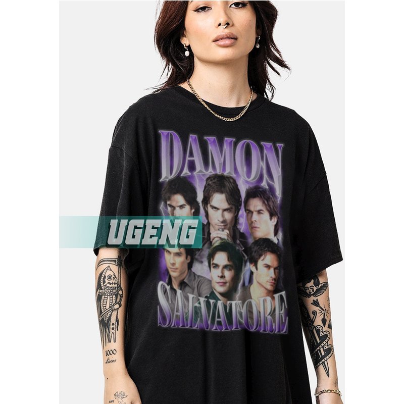 Limited Damon Salvatore Shirt — T-shirts pour hommes