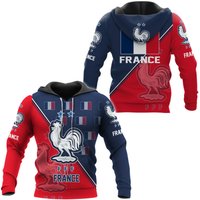France National Soccer Team, Qatar World Cup 2022 Champions Soccer Team 3d Hoodie