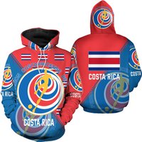 Costa Rica National Soccer Team Qatar World Cup 2022 Champions Soccer Team 3d Hoodie