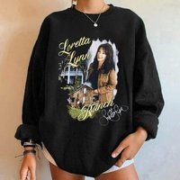 Vintage Loretta Lynn Sweatshirt, Rip Loretta Lynn Sweatshirt — Sweats à capuche pour hommes