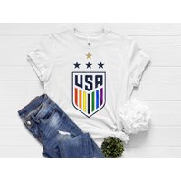 Uswnt One Nation One Team Lgbtq T-shirt