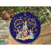 Personalized Christmas Princesses Ornament