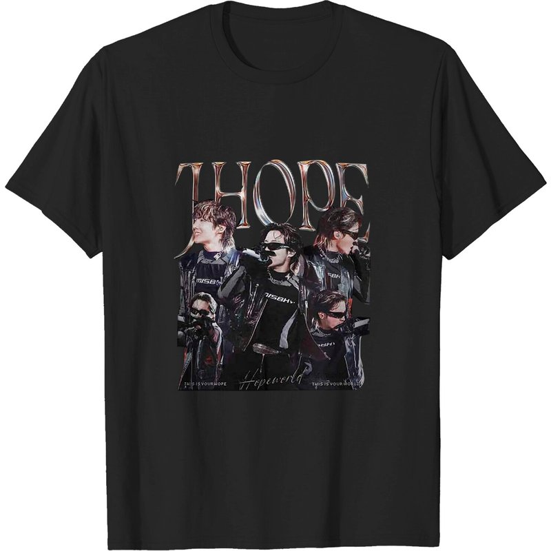Hoseok Hobi Hope World Vintage Shirt — Mens T Shirts