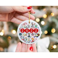 Year In Review Christmas Decoration — Ornements
