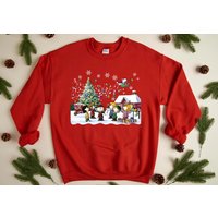 Snoopy-dog Charlie And Friend Christmas Singing Sweatshirt