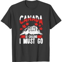 Canada Vacation Fan T-shirt — Mens T Shirts