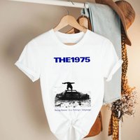 Hot The 1975 Shirt, Being Funny In A Foreign Language Gift Funny Shirt — Mens T Shirts
