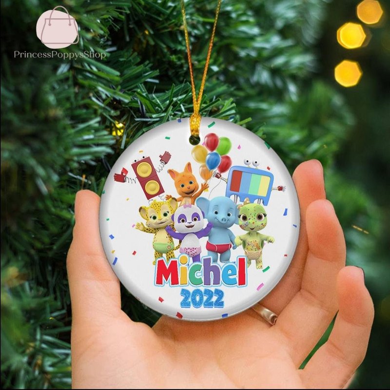 Word Party Ceramic Ornament — Ornements