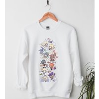 Genshin Impact Chibi Characters Assemble Sweatshirt
