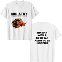 Vintage 1992 Ministry Jesus Built My Hotrod Album Promo T-shirt
