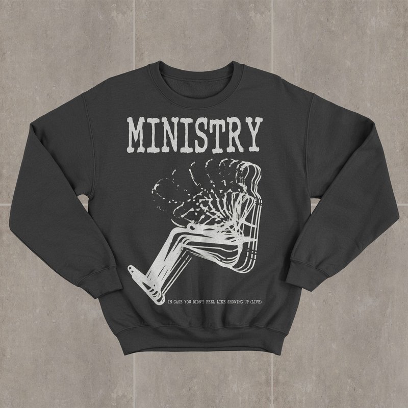 Ministry In Case You Didn't Feel Like Showing Up Sweatshirt — Sweats à capuche pour hommes