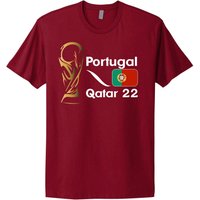 Portugal National Football Team Soccer Portugal Fan T-shirt Add Custom Name And Number Double Sided Tshirt